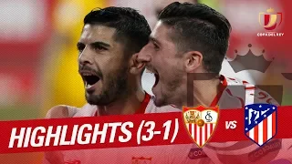 Highlights Sevilla FC vs Atlético de Madrid (3-1)