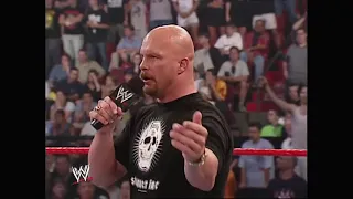 Kane & Stone Cold Steve Austin Segment Raw 07 July 2003