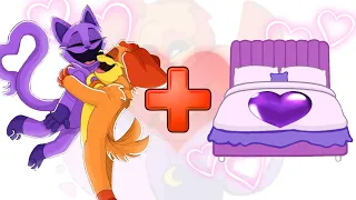 CATNAP x DOGDAY + LOVE bed = ? (Poppy Playtime Chapter 3)