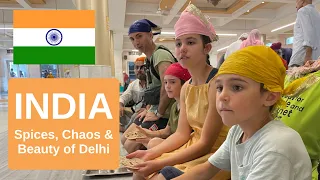 Exploring India 🇮🇳 with Kids: 10 Days Embracing the Spice, Chaos and Beauty of Delhi 🕌✨
