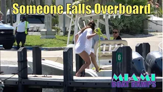 Someone Goes Overboard | Miami Boat Ramps | Black Point Marina