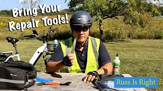 What's In My Ebike Tool Bag? (Will I Get Stung By All The Bees??)