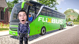 Flixbus Fahrer hat ROTE AUGEN = Polizei KONTROLLE! | Autobahn Polizei Simulator 3