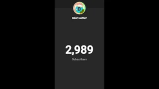 3k sub live stream!