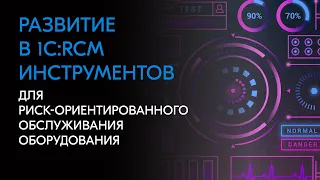 Развитие в 1С:RCM инструментов для риск-ориентированного обслуживания оборудования