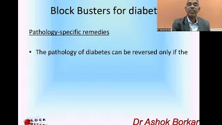 Homoeopathic Approaches in Diabetes Mellitus- Dr Ashok Borkar