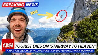 WE SURVIVED Austria's Ladder to Heaven! (the hardest thing we've ever done)