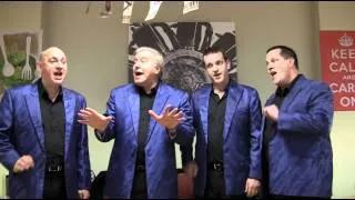 Cambridge Blues (Barbershop Quartet) perform "Dear Hearts and Gentle People" live