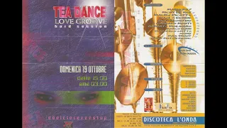 Corrado Monti @  "LOVE GROOVE"  Tea Dance (L'Onda-SV) 19/10/97 Techno, Trance & Progressive