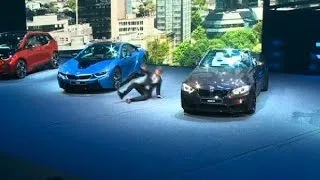 CEO of BMW faints during live auto show