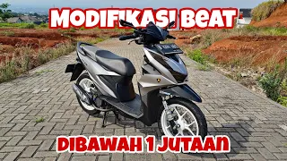 Modifikasi Honda BEAT Budget Cuma Dibawah Satu Jutan !!!