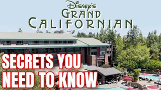 Disneyland's Grand Californian 2021 FULL Tour & Secrets | Everything You NEED To Know Before You Go