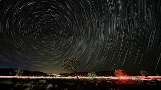 Joshua Tree Star Trails Timelapse