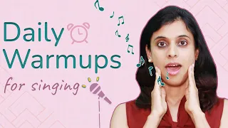 10 minute Warmup Exercise for all singers | VoxGuru ft. Pratibha Sarathy