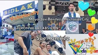 Mayor Javi Benitez of Victorias City 25th Charter Day Celebration Sidlak sa Kadalag-an, Sue Ramirez