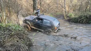 VW GOLF II Country na sterydach Off-Road 4X4