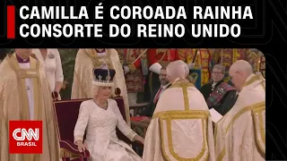 Camilla é coroada rainha consorte do Reino Unido | CNN NA COROAÇÃO