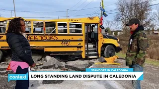 Six Nations land defender talks about the land dispute in Caledonia