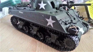 1/35th scale M4A3 Sherman calliope build