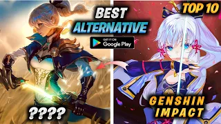 top 10 best Genshin impact alternative games for android 2023 | Games Similar to Genshin Impact