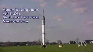 Mercury Redstone 2018 Geoff Howard Record Breaking Launch