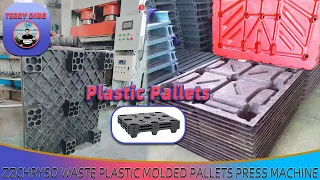 ZZCHRYSO Produced Waste Plastic Molded Pallets Press Machine