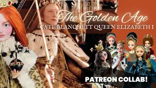Queen Elizabeth I Custom Doll Process OOAK Repaint - Golden Age Patreon Collab