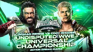 Roman Reigns Vs Cody Rhodes My Way - Limp Bizkit Promo (WM17 Style) | Wrestlemania 40 (Re Edit)