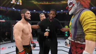 Khabib vs. Scary Clown - EA Sports UFC 4 - Eagle Fights 🦅