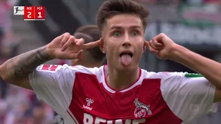 FC Koln 3 - 2 FC Augsburg (Bundesliga 2022 - 2023 Matchday 10 Highlights)