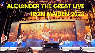 ALEXANDER THE GREAT in HD - IRON MAIDEN LIVE CONCERT 2023