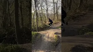 First time on a mountain board ever, first time trying a jump also, not too bad