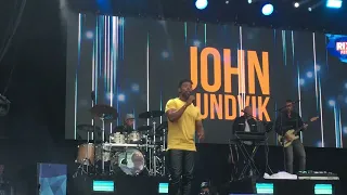 John Lundvik - Is it too late for love - Rix Fm Göteborg 2019-08-10