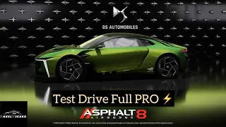 DS E-Tense Performance Test Drive at PRO | Asphalt 8 ⚡️