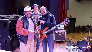 Living Colour's Doug Wimbish Shows Bass Legend Billy Cox His Pedalboard