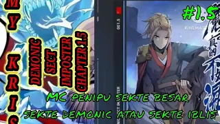 sang MC overpower yang menipu sekte Iblis dngan cara bergabung dngan skte demonic sect imposter