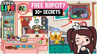 🤯Free Bopcity 30+ New Secrets in Tocalifeworld | Toca Boca Secrets🌍Free Secrets