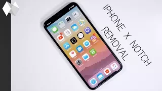 iPhone X Notch Removal Tutorial