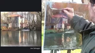 José SALVAGGIO plein air painting 23 Seasons