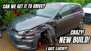 REBUILDING A WRECKED 2019 VW GOLF GTI - PART 1