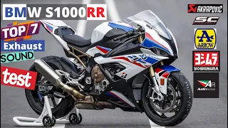 New BMW S1000RR Akrapovic Arrow Austin Racing Yoshimura SC Project Exhaust TEST