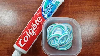 Colgate Slime No Glue No Borax, 1 ingredient Colgate Slime