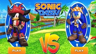 Sonic Dash - Captain Shadow VS Pirate Sonic New Characters  Update