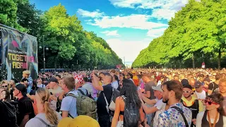 Rave The Planet 2022 - Together again - Berlin, Germany 1H RAW FOOTAGE HD Loveparade 2022