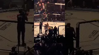 when Khabib jump the cage to celebrate Islam Makhachev's victory 😳