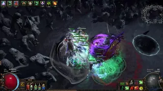 [POE Blight 3.8] Uber Elder deathless  (Necromancer Zombie Baron)