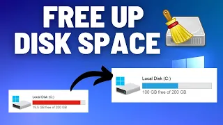 How to FREE Up Disk Space on Windows 10, 11 or 7