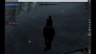 Skyrim Glitchless Main Quest speedrun in 1:32:27 IGT [PB]