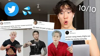 Rating K-Pop Thirst Tweets About K-Pop Stars | Jay Park, Jackson Wang, Wonho