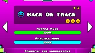 Geometry Dash | Level 2 | Back On Track | 1 attempt | (easy) 100%